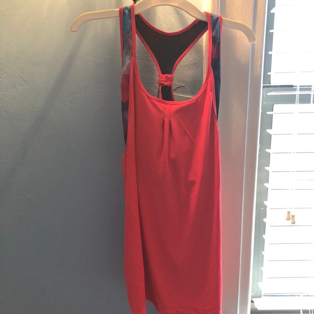 Pink running tank top - Picture 2 of 3